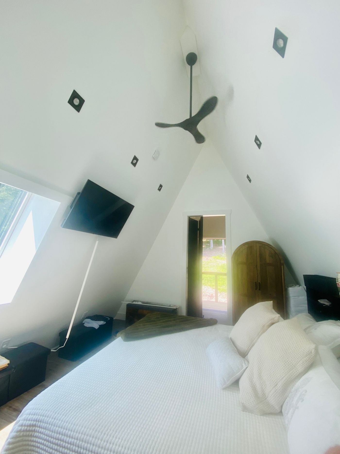 Reflection Ridge — Primary loft bedroom